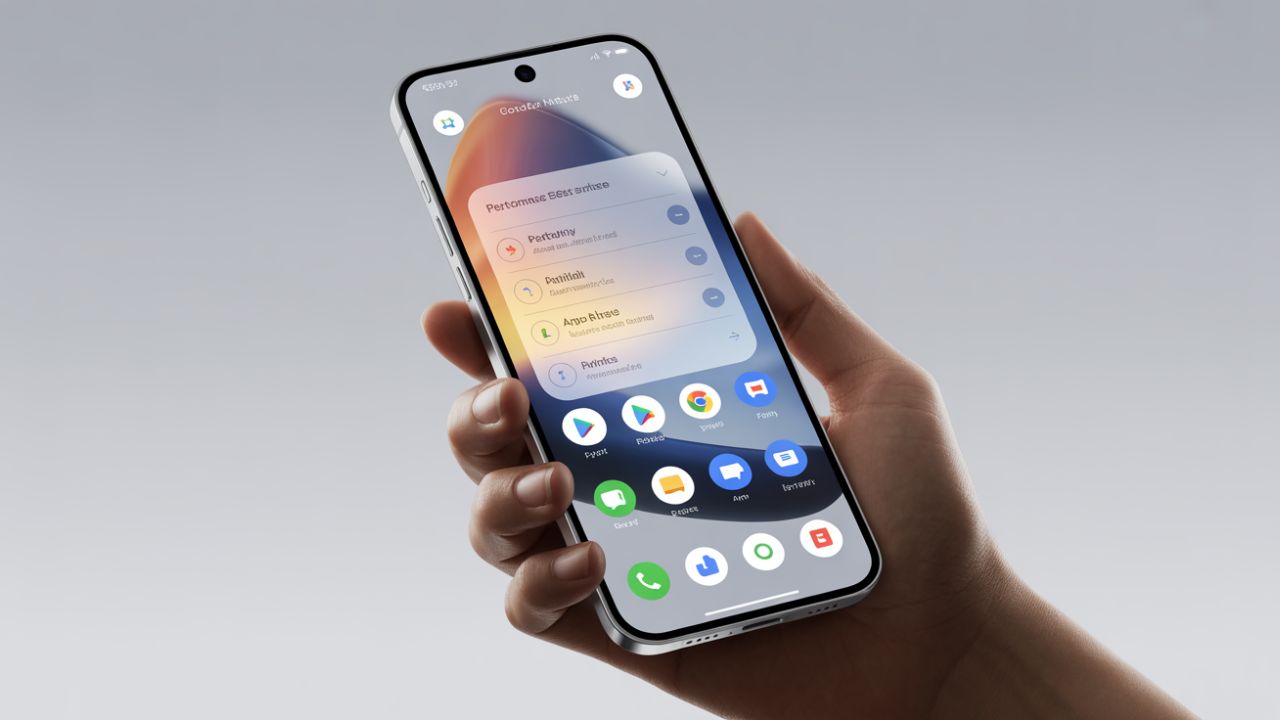 smartphone performance settings
